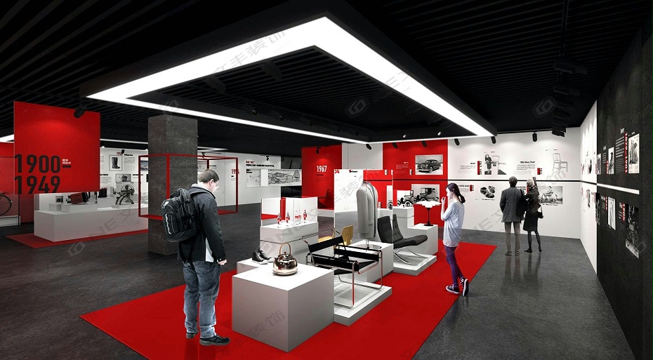 工業(yè)設(shè)計展廳裝修設(shè)計：如何通過多媒體屏顯展示形式提升年輕人的探索欲？